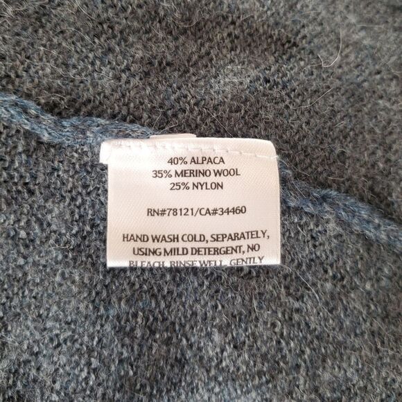 Eileen Fisher Alpaca Merino Wool Blend Cardigan - Picture 6 of 6